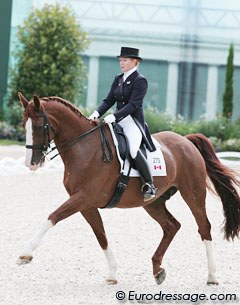 Wendy Christoff and Pfalstaff at the 2010 CDIO Aachen :: Photo © Astrid Appels