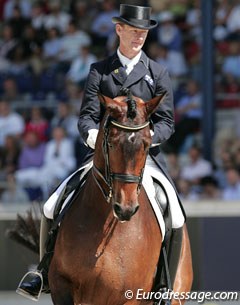 Brett Parbery and Victory Salute at the 2010 CDIO Aachen
