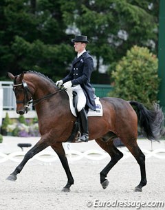 Brett Parbery and Victory Salute at the 2010 CDIO Aachen