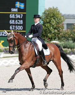 Swedish Juliette Ramel on Ten Points at the Aachen Under 25 Challenge in 2010 :: Photo © Astrid Appels