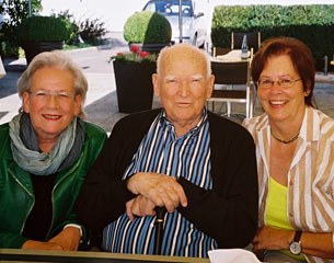 Henri's daughter Marianne, Henri Chammartin himself and Marianne Gossweiler-Fankhauser