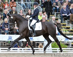 Andrea Muller-Kersten on Apassionata at the 2010 Bundeschampionate :: Photo © Tanja Becker