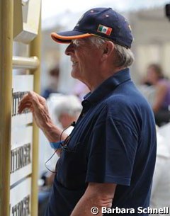 Hans Max, father and trainer of Victoria Max-Theurer