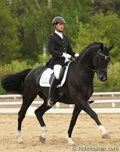 Thomas Lassen and UNO Don Diablo :: Photo © Ridehesten.com