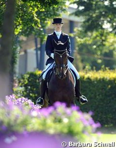 Jill de Ridder and Charmeur became reserve junior champions