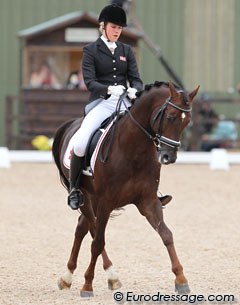 Third Dane, Caroline Bording Smidt on Campari M, were 11th with 70.700%