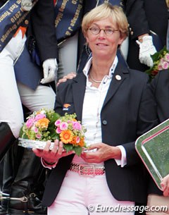 Tineke Bartels at the 2010 European Junior and Young Rider Championships :: Photo © Astrid Appels