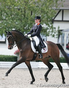 Robin Beekink and Pablo at the 2010 European Young Riders Championships :: Photo © Astrid Appels