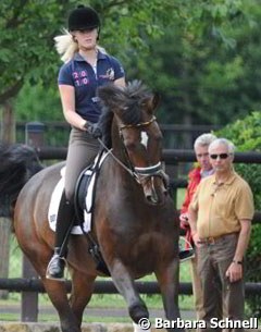 Jill de Ridder on Charmeur, dad Ton de Ridder is coaching