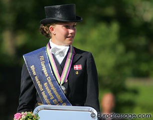 Dufour all decorated with ribbon and medal