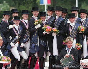 Another team podium shot