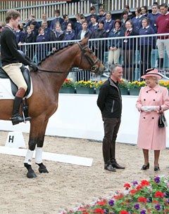 Joe and Richard Davison give a master class in attendance of Queen Elizabeth II