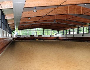 The indoor arena