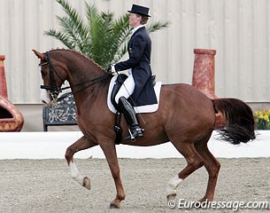 Katrin Bettenworth and Dujardin at the 2010 CDI Hagen  :: Photo © Astrid Appels