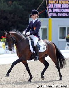 Bianca Nowag on Der Feine Lord :: Photo © Barbara Schnell
