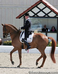 Hubertus Schmidt and Hinnerk TSF at the 2010 CDI Hagen :: Photo © Astrid Appels