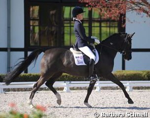 Melinda Schmadl took over the ride on Lena Rom's former pony Penelope B (by Pan Tau B)