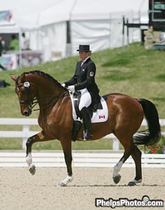 Bonny Bonnello on Pikardi at the 2010 CDI Lexington :: Photo © Mary Phelps