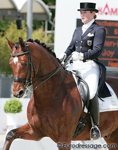 Ellen Schulten-Baumer on her rising Grand Prix horse River of Joy