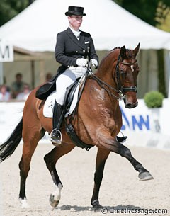 Isabell Werth and Satchmo at the 2010 CDI Lingen :: Photo © Astrid Appels