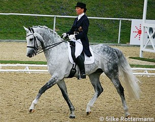 Nicole Casper and Denario at the 2010 CDN Mannheim :: Photo © Silke Rottermann