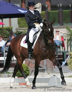 British junior Samantha Brown on routinier Kwadraat