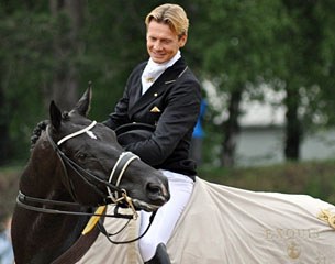 Edward Gal and Totilas at the 2010 CDI Munich :: Photo © Selene Scarsi