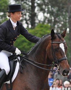 Susanne Lebek and Potomac win the Grand Prix Special in Munich :: Photo © Selene Scarsi