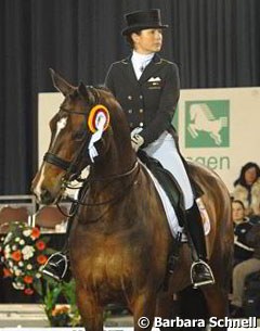 Belgian shooting star Vicky Smits with Daianira van de Helle