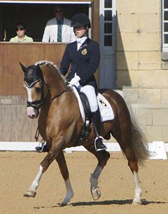 Alexa Fairchild and Stukhuster Ricardo Go For Gold at the 2010 CDI Pompadour