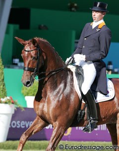 Hans Peter Minderhoud and Nadine