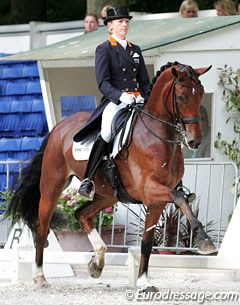 Marlies van Baalen and Phoebe at the 2010 CDIO Rotterdam :: Photo © Astrid Appels