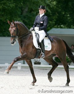 Madeleine Witte-Vrees and Vontango at the 2010 CDIO Rotterdam :: Photo © Astrid Appels