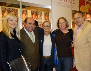 Kim Boyer, Javier Conde (President of ANCCE), Janne Rumbough, Betsy Ketchum, Alexander Zilo