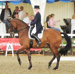 Laura Bechtolsheimer and Andrett H at the 2010 British Championships :: Photo (c) Kevin Sparrow