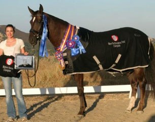 Flannery Banks with her champion mare Diamond Queen