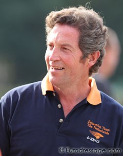 Jan Heidema, team manager of the Dutch Young Horse Team in Verden