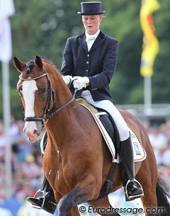 Claudia Ruscher on the lovely Lissaro van de Helle (by Lissabon x Matcho AA)