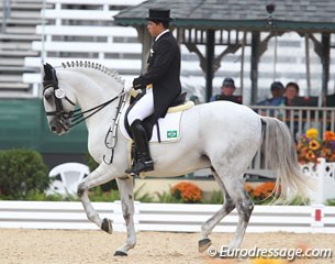 For the first time in history Brazil had a dressage team at WEG. The third Brazilian team rider was Marcelo da Silva Alexandre on Signo dos Pinhais