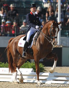 Laura Bechtolsheimer and Mistral Hojris were on great form and won silver