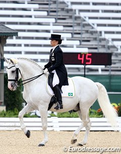 Luiza Tavares de Almeida is the Brazilian contender for the 2012 Olympic Games :: Photo © Astrid Appels