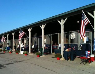 The American camp at the 2010 World Equestrian Games