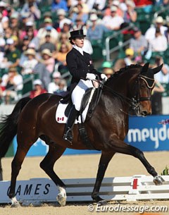 There's much more in the tank of Belinda Trussell's Anton. He's a super talented horse but needs more energy and electricity to truly sparkle and go beyond the 70% barrier.