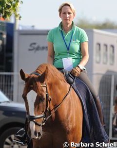 For Anabel Balkenhol the 2011 CDIO Aachen are a show soon to be forgotten. Dablino knocked himself which forced her out of the competition as well as out of the German team for Rotterdam