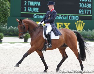 Richard Davison on Artemis. The pair retired because Artemis got his tongue stuck over the bit