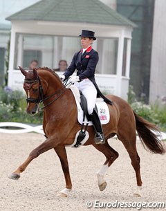 Charlotte Dujardin and Fernandez at the 2011 CDIO Aachen :: Photo © Astrid Appels