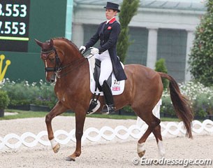 Charlotte Dujardin on Fernandez