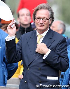 Frank Kemperman at the 2011 CHIO Aachen Farewell Ceremony :: Photo © Astrid Appels