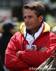 Spanish trainer Luis Lucio :: Photo © Astrid Appels