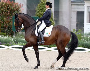 Irish Anna Merveldt on Coryolano at the 2011 CDIO Aachen :: Photo © Astrid Appels